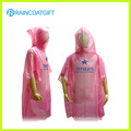 Disposable Pink PE Rain Poncho Rpe-002